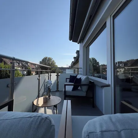 Excellence Deluxe Mit Balkon & Stadtblick - Zentral An Der Messe Daire Essen