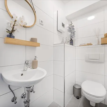 아파트 Excellence Deluxe Mit Balkon & Stadtblick - Zentral An Der Messe *