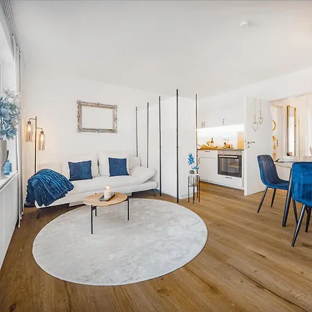 Apartment Excellence Deluxe Mit Balkon & Stadtblick - Zentral An Der Messe *