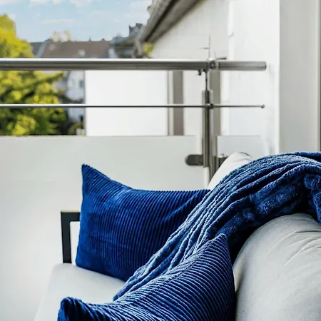 아파트 Excellence Deluxe Mit Balkon & Stadtblick - Zentral An Der Messe *