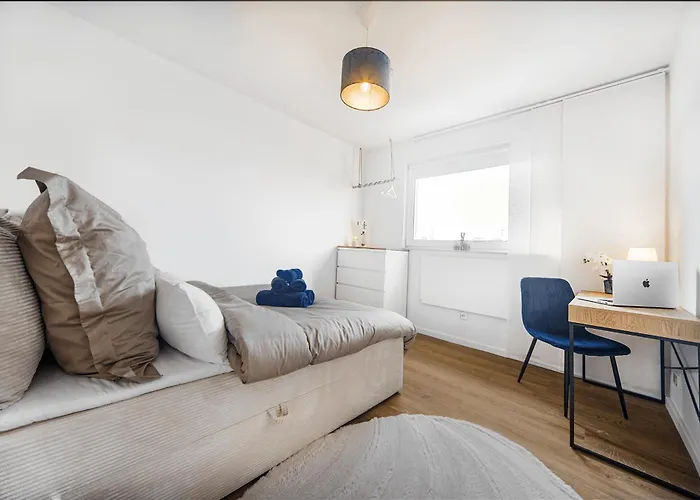 Appartement Excellence Deluxe Mit Balkon&stadtblick - Zentral An Der Messe *