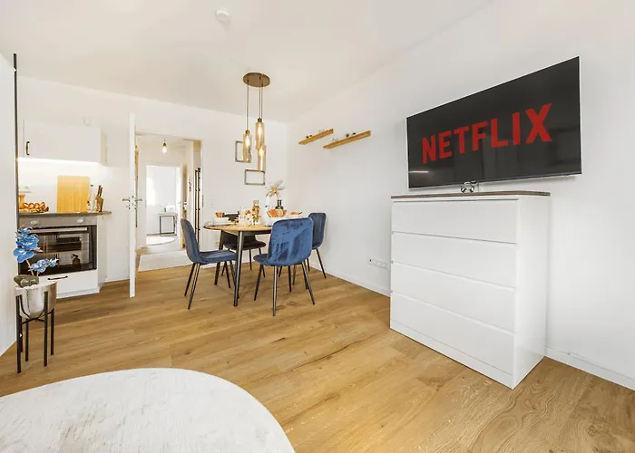 Appartement Excellence Deluxe Mit Balkon&stadtblick - Zentral An Der Messe Essen